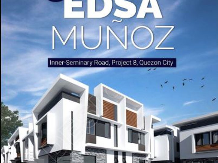 MODERN DESIGN PRE SELLING TOWNHOUSE FOR SALE IN EDSA MUñOZ QUEZON CITY