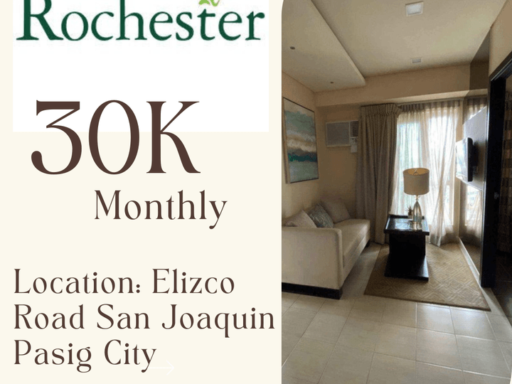 For Sale RFO 1BR Condo The Rochester Garden Near BGC