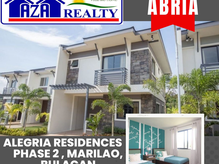 4BR Single Attached Abria House And Lot in Marilao Bulacan