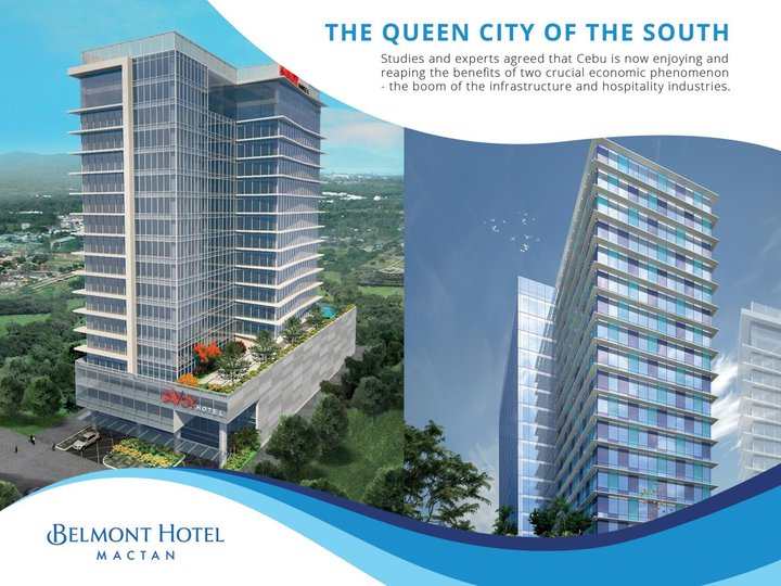 Queen Suite Condotels For Sale in BELMONT Mactan Hotel LapuLapu City