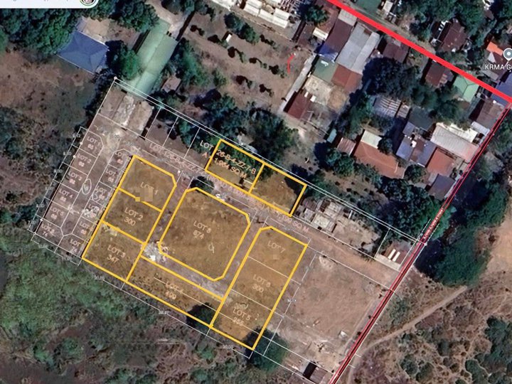 FOR SALE LOTS IDEAL FOR STAYCATION VILLAS IN ANGELES CITY PAMPANGA NEAR NLEX AND MARQUEE MALL