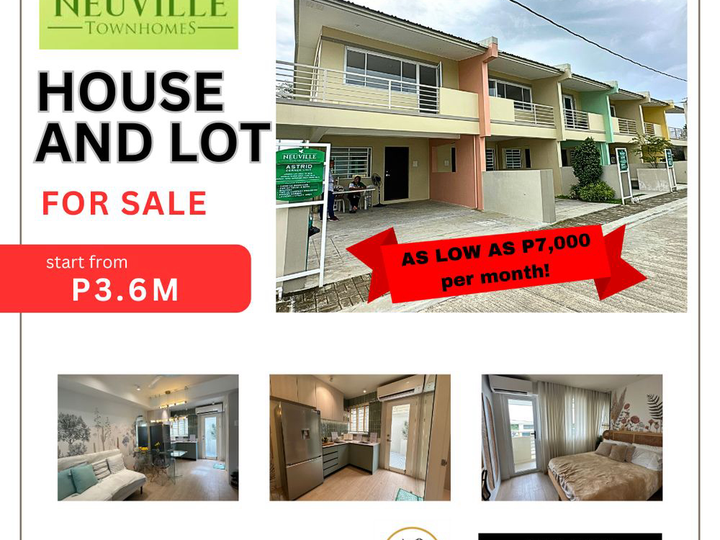 3-bedroom Townhouse For Sale in Tanza Cavite | Neuville Townhomes