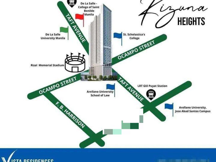NEAR RFO NO DP CONDO MOVE IN 2025 FULLY FINISH IN TAFT AVE LASSALE BENILDE MOA LRT1 V.CRUZ STATION