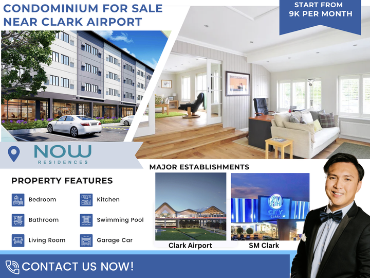 For Sale: 1-Bedroom Condominium in Now Residences Near Clark Pampanga
