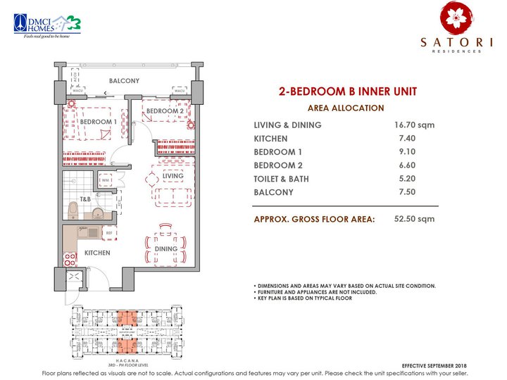 2-bedroom Condo in Pasig near Eastwood & Ateneo De Manila University