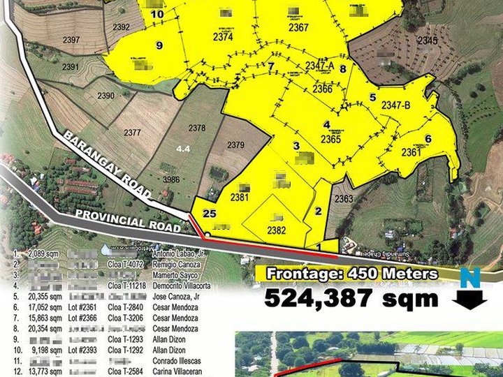 52.44 hectares Farm Lot For Sale