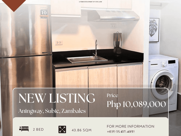 2 Bedroom Condo Unit in 10th floor For Sale in Subic Zambales