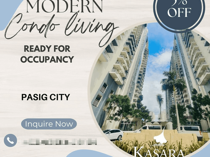 Ready for Occupancy Rent to Own Condo 8k Monthly Pasig Ortigas