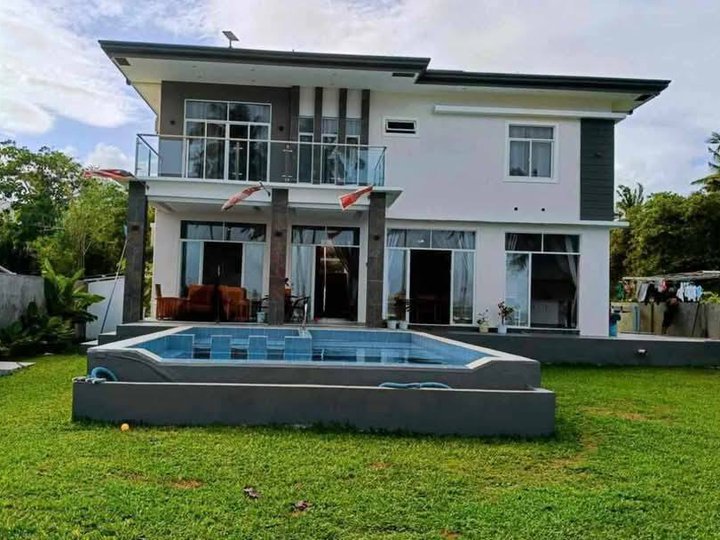 2024 5-bedroom Single Detached Beach House with Swimming Pool and Solar For Sale in Roxas Palawan