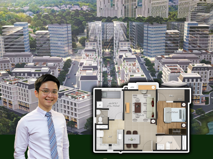 55.5 sqm 1 bed Northwin Global City condo for sale Bulacan preselliing