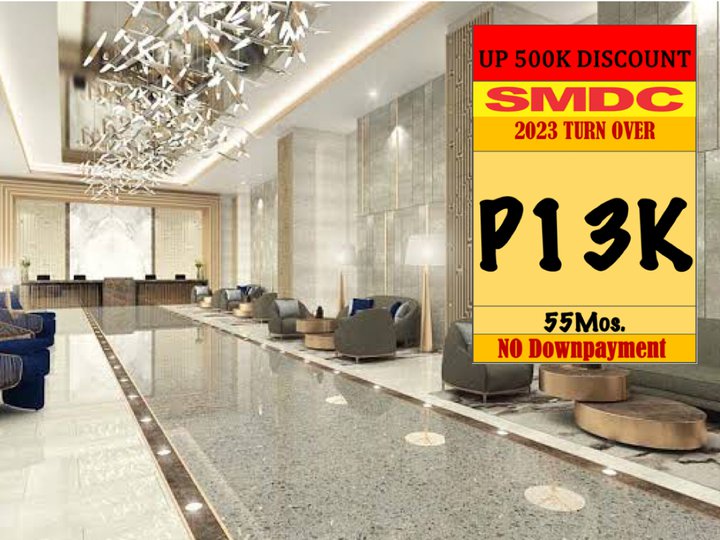 Glam Residences Condo for sale in Quezon City; GMA Network MRT 500K Di