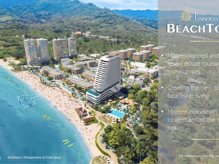 Pre-selling Beachfront Condotels For Sale in Laiya, San Juan Batangas