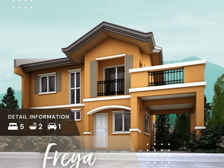 5BR HOUSE AND LOT FOR SALE IN CAMELLA LEGAZPI - FREYA UNIT