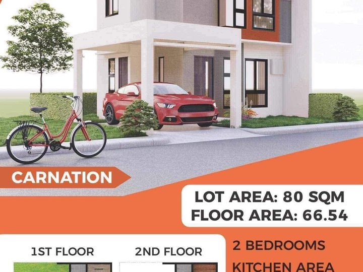 Pre-selling  2-bedroom Townhouse For Sale in Samal Davao Del Norte