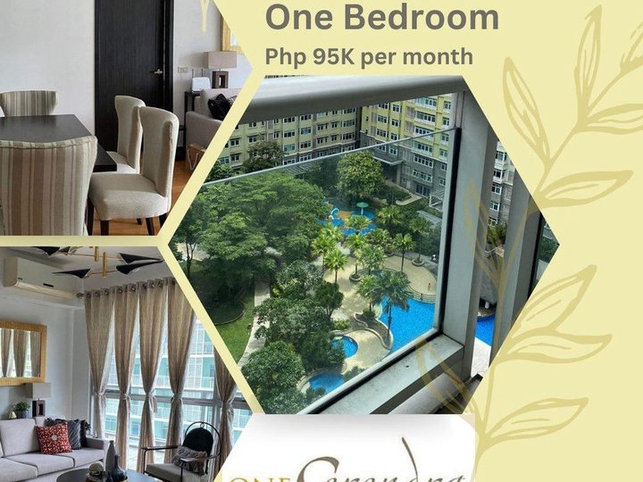 "Prime One-Bedroom Unit for Lease at One Serendra  Experience Luxurious Urban Living" in BGC.