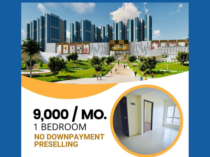 15% Discount 1-bedroom 9K Monthly No DP! Condo For Sale in Pasig