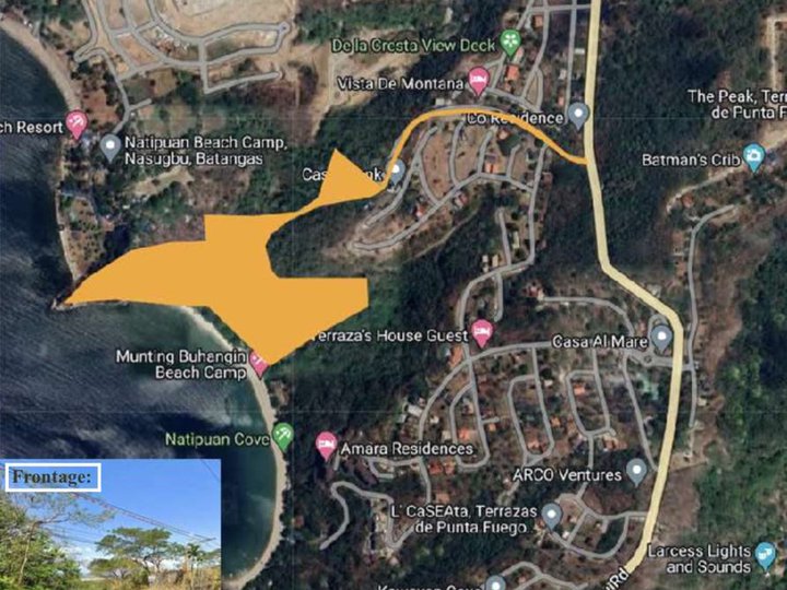 9.65 hectares Commercial Lot For Sale by Ayala Land in Brgy. Natipuan Nasugbu Batangas