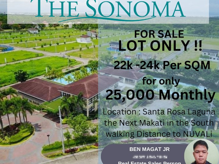 Discounted 406 sqm 24k Per Sqm Lot For Sale in Santa Rosa Laguna