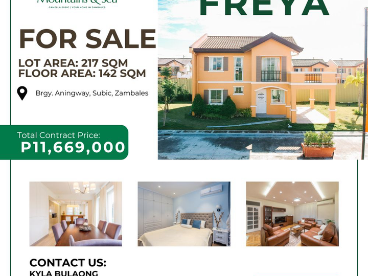 For Sale: Freya 5 bedrooms, 3 bath in Subic Zambales