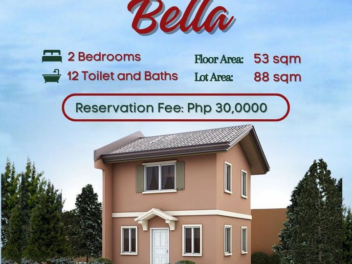 NRFO - BELLA 2BR  House For Sale in Savannah Iloilo