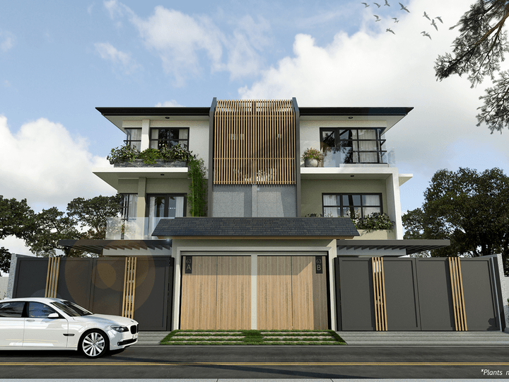 Two premium duplex in Afpovai Taguig 4BR 4 car garage with Elevator