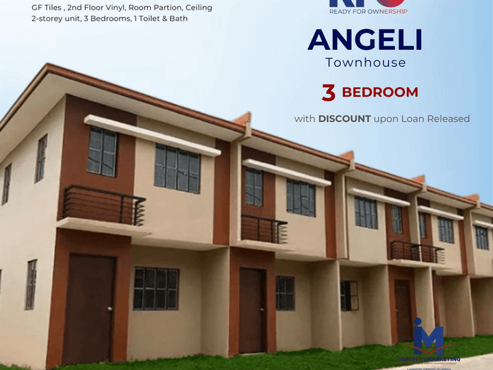 Non-ready for occupancy | Provision for 3 bedroom For Sale in Oton Iloilo