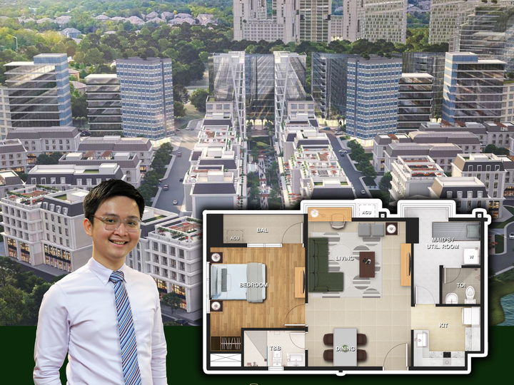 66 sqm 1 bed Northwin Global City condo for sale Marilao Bulacan