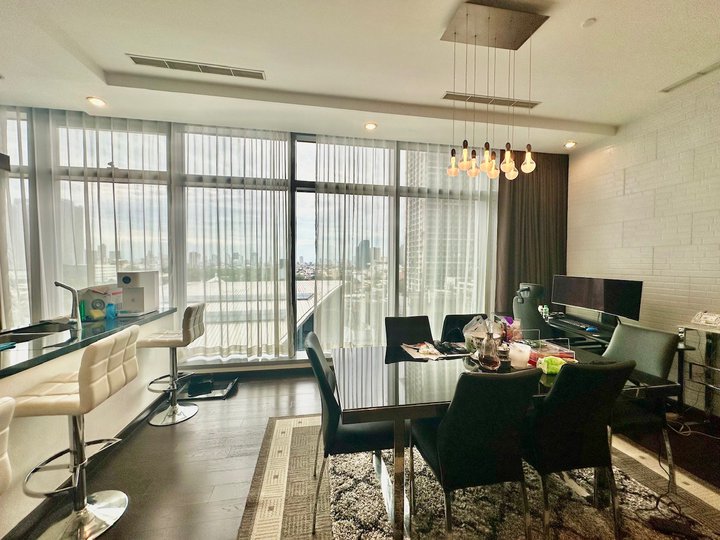 Fully Furnished and Upgraded 94 sqm 1 Bedroom Unit For Sale at Trump Tower in Century City Makati