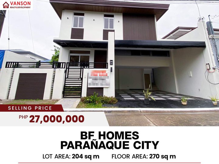 4BR HOUSE AND LOT IN BF HOMES PARANAQUE