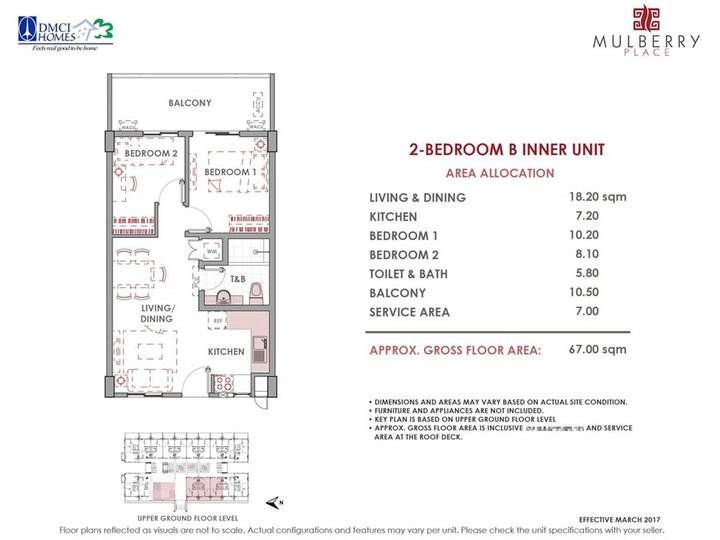 Preselling 11th Floor 2-bedroom Condo Unit in Mulberry Place Acacia Estates near BGC Taguig