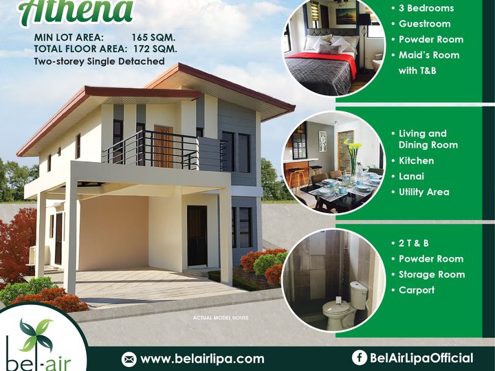 House & Lot in Bel-Air Residences Lipa Batangas