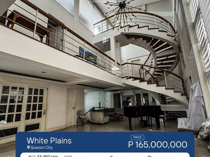 Spacious 6 Bedroom House and Lot for Sale in White Plains, Quezon City