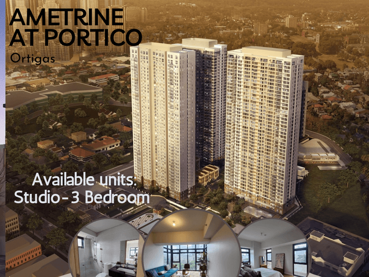 91 sqm 2-bedroom Alveo Condo For Sale in Ortigas Pasig Metro Manila