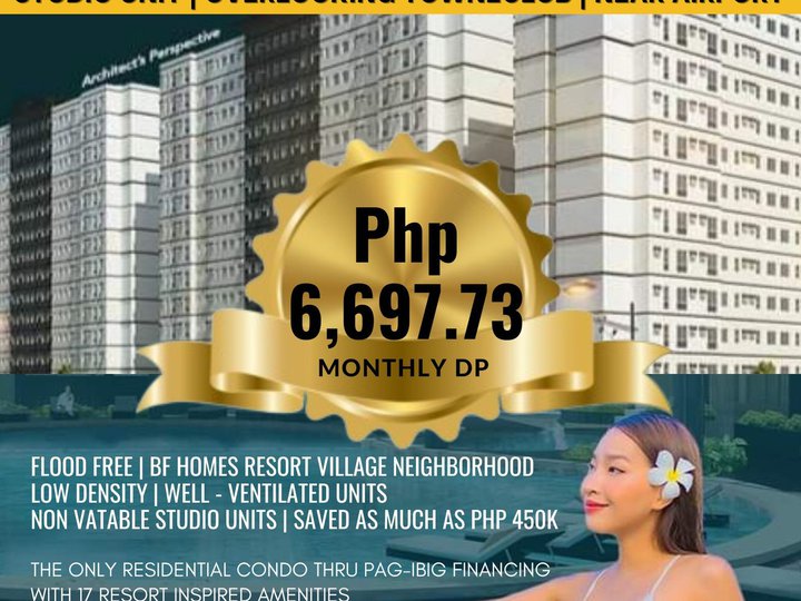 6K Monthly Condo DP in Las Pinas Near NAIA