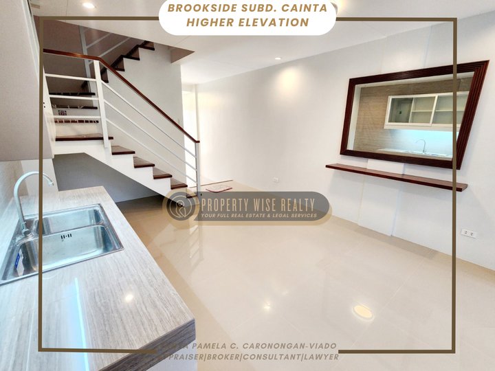 High Elevation Townhouse | Brookside Cainta, Rizal