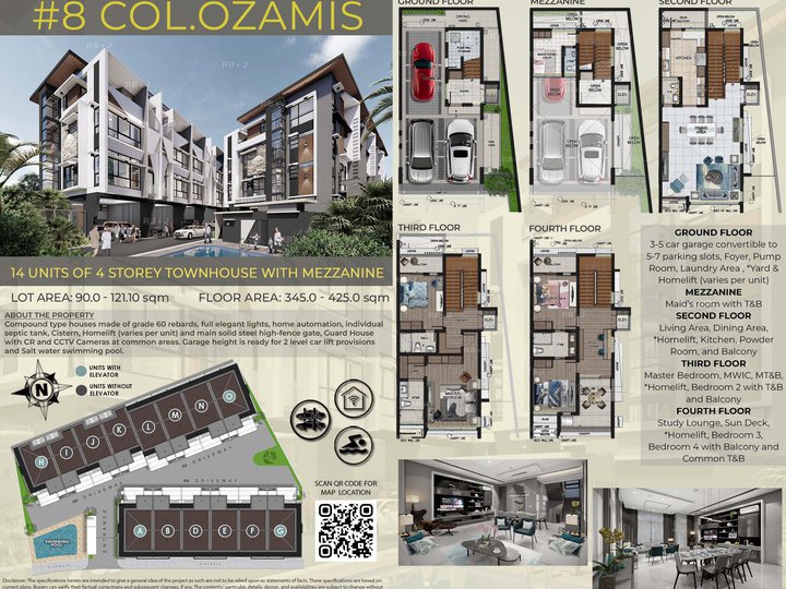 Quezon City townhouse for sale 4-bedroom near Fishermall QC Manila