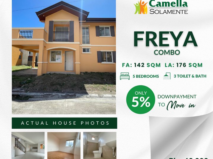 Camella Solamente 5-bedroom Single Detached House For Sale in Batangas City Batangas