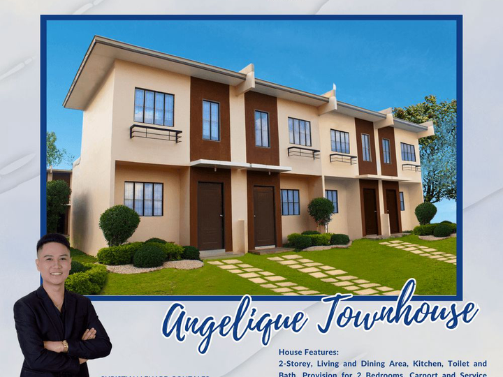 2-Bedroom Townhouse End Unit for Sale in Lumina Homes Tarlac