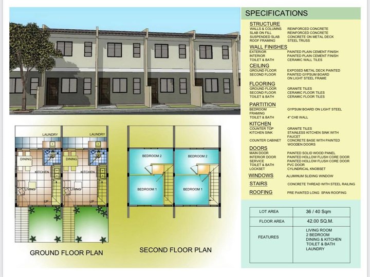 TOWNHOUSE PRE SELLING IN SUNFLOWER VILLAGE IN EASTRIDGE BINANGONAN RIZAL