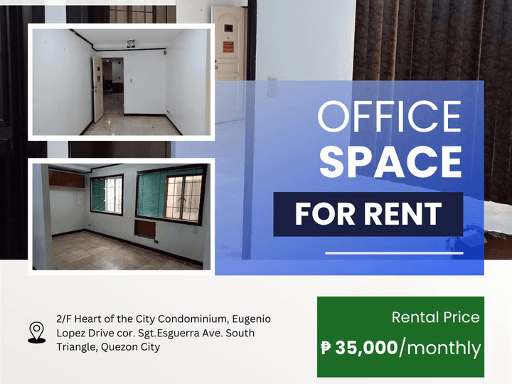 For Rent: Office Space in South Triangle, Quezon City