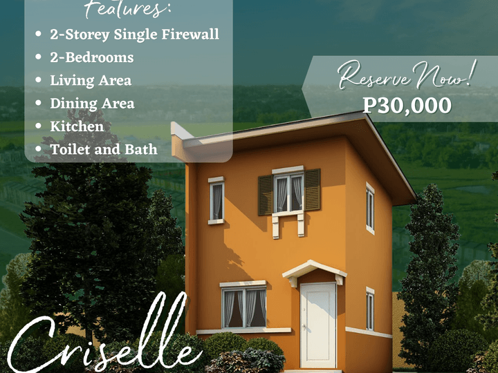 Criselle SF - Affordable House and Lot in Dumaguete City