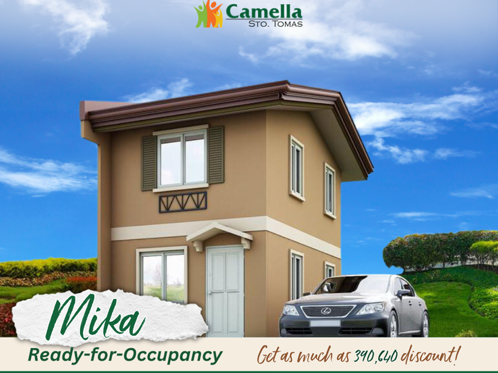 Mika 2 Bedrooms House and Lot in Sto. Tomas, Batangas
