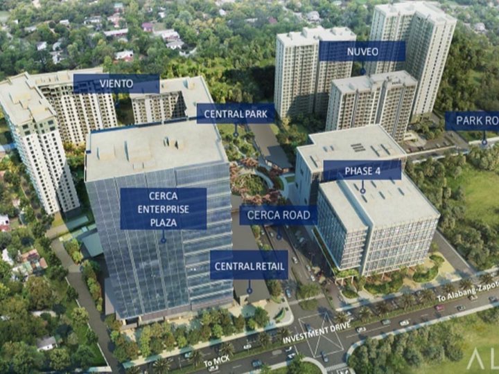 1-bedroom Condo For Sale in Alabang - Alveo Ayala Land