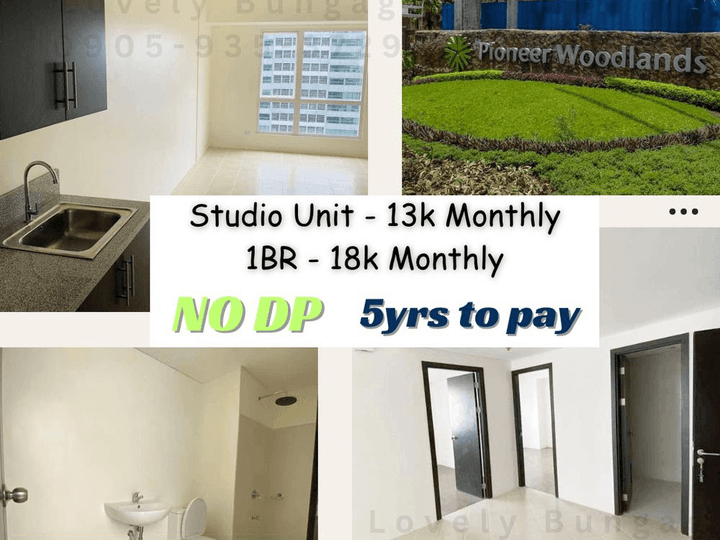 13k Monthly NO SPOT DP - Rent to Own Condo connected to MRT-3 Boni