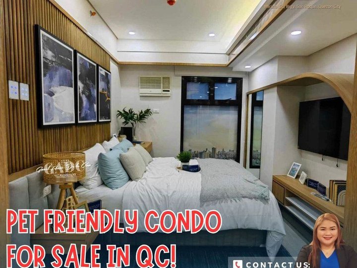Affordable Pet friendly Condo For Sale in Quezon City near Gateway Mall in Cubao at Mira