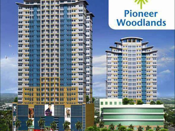 Rent to Own RFO Ready for Occupancy Studio Condo in Pioneer Woodlands in Mandaluyong Near Ortigas