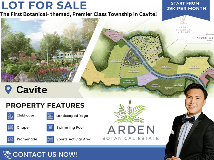 For Sale Lot in Arden Botanical Village Cavite