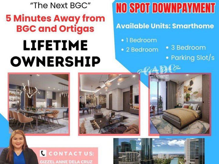 Big discount! Pet Friendly! Pre-Selling 3BR Condo with balcony for sale at The Le Pont Residences