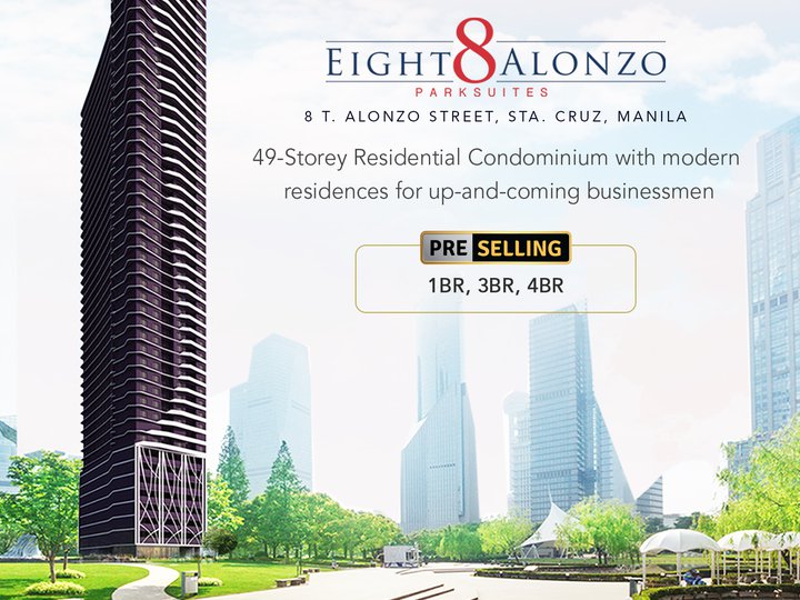 1-bedroom Condo For Sale in 8 Alonzo Parksuites Binondo Manila