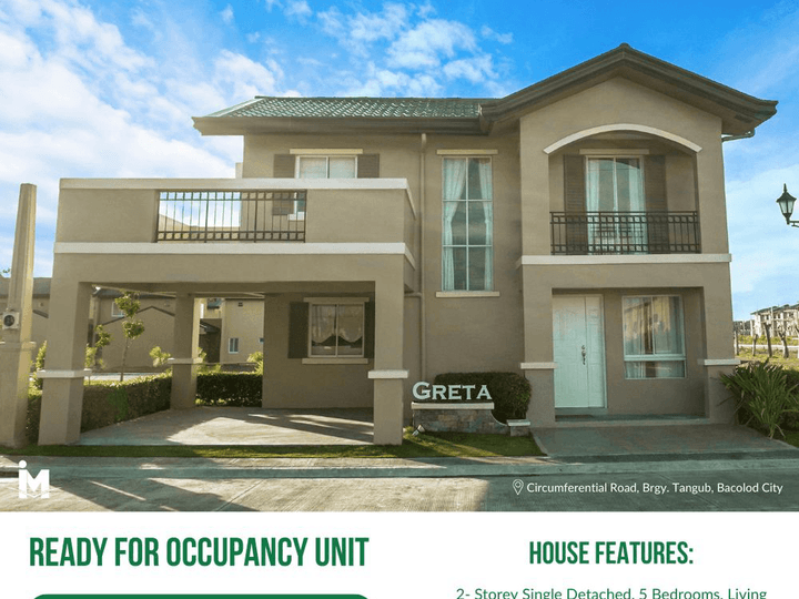 NRFO HOUSE AND LOT FOR SALE IN BACOLOD CITY - GRETA SD